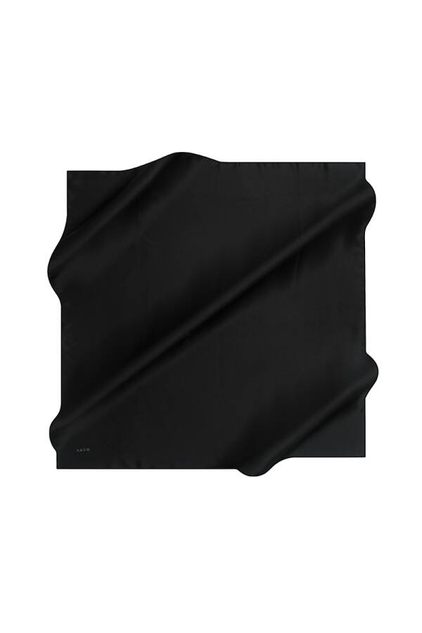 Düz Renk 90X90 Aker Düz Tivil Eşarp - 1