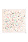 Renkli 90X90 Aker Polyester Tivil 