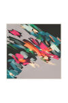 Açık Gri 90X90 Polyester Twill Eşarp 