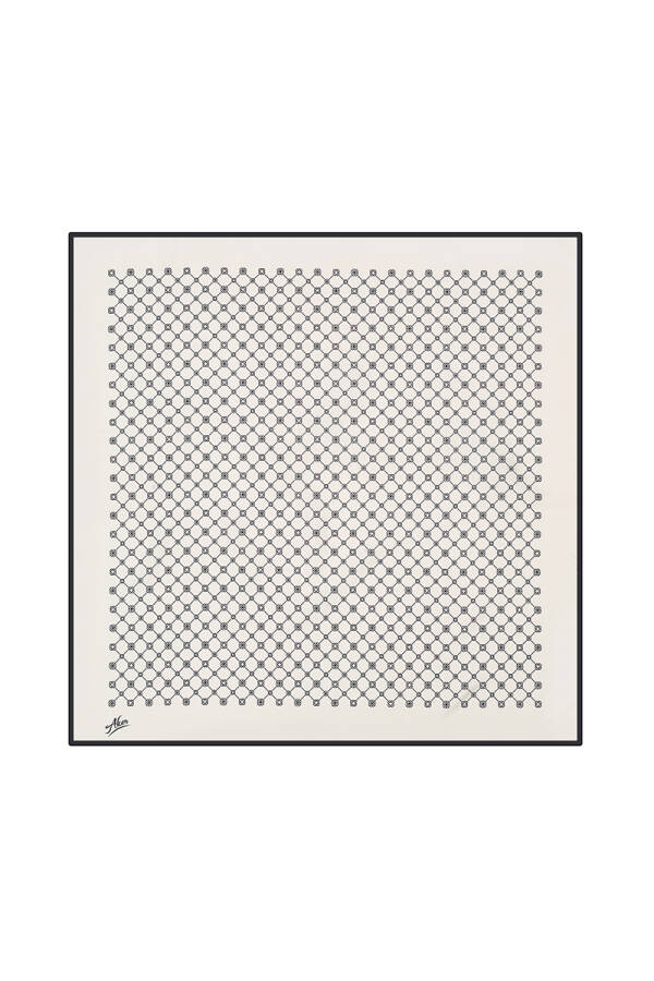 Renkli 90X90 Aker Polyester Tivil - 1