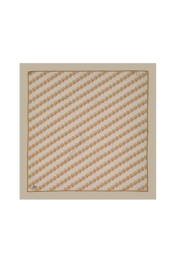 Renkli 90X90 Aker Polyester Tivil - 1