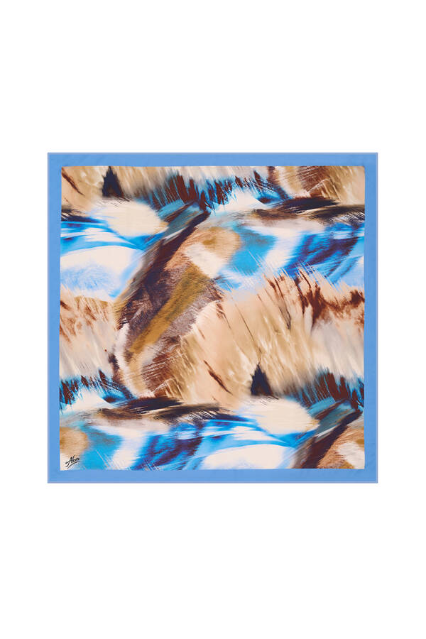 Fırça Desenli 90X90 Aker Polyester Tivil - Aker