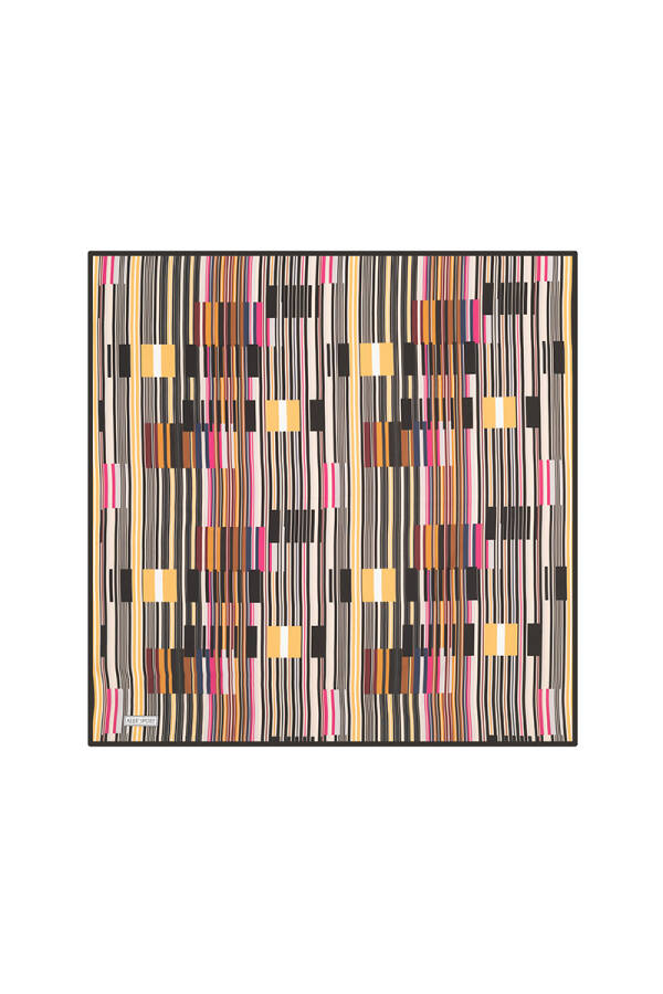 Geometrik Desenli 90X90 Angel - 1