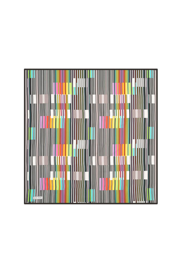 Geometrik Desenli 90X90 Angel - 1