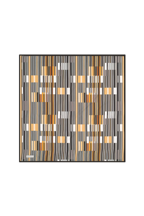 Geometrik Desenli 90X90 Angel - 1