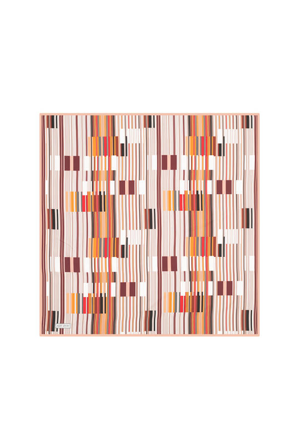 Geometrik Desenli 90X90 Angel - 1