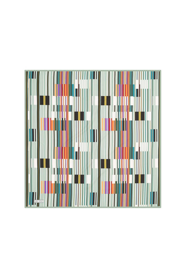 Geometrik Desenli 90X90 Angel - 1