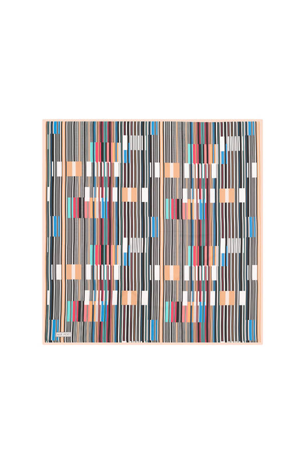 Geometrik Desenli 90X90 Angel - 1