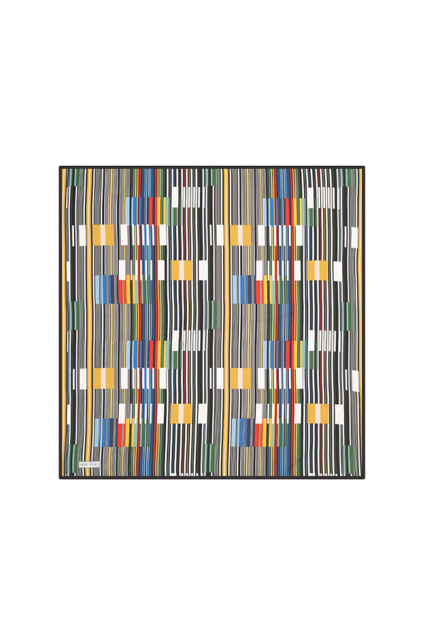 Geometrik Desenli 90X90 Angel - 1