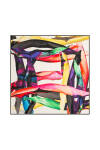 Geometrik Desenli 90X90 Aker Angel Eşarp 