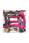 Geometrik Desenli 90X90 Aker Angel Eşarp 