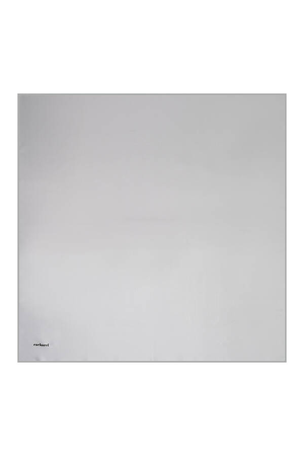 Renkli 90X90 İpek Twill Eşarp - 1