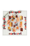 Renkli 90X90 Cacharel Tivil Eşarp - 1
