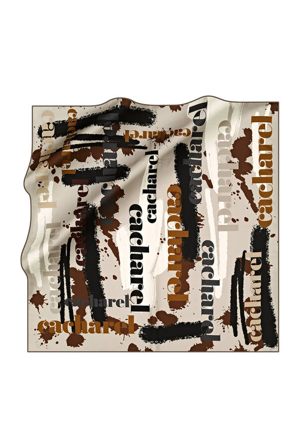 Fırça Desenli 90X90 Cacharel Twill - 1