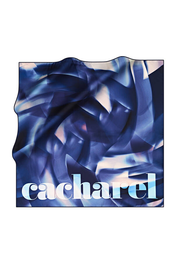 Renkli 90X90 Cacharel Tivil Eşarp - 1