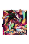 Renkli 90X90 Cacharel Tivil Eşarp 
