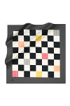 Geometrik Desenli 90X90 Cacharel Tivil Eşarp 