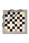 Geometrik Desenli 90X90 Cacharel Tivil Eşarp 