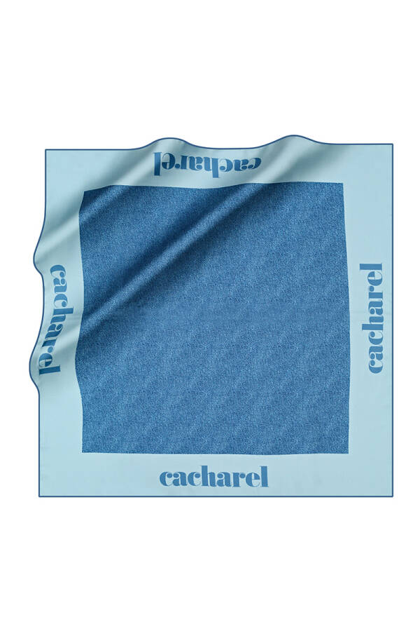 Geometrik Desenli 90X90 Cacharel Tivil Eşarp - Cacharel