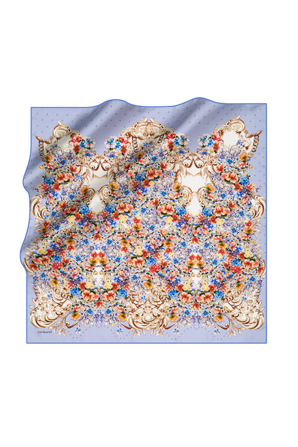 Renkli 90X90 Cacharel Twill - 1