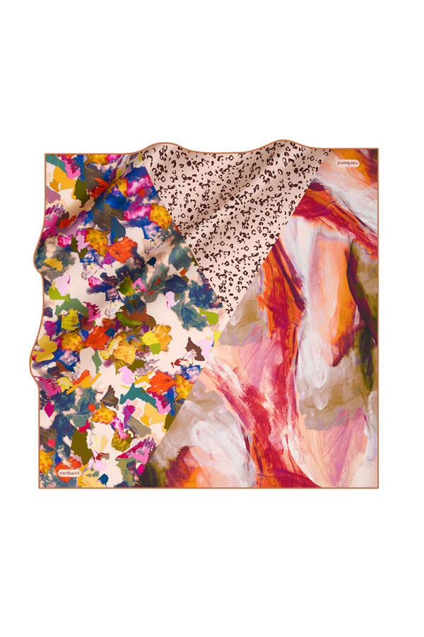 Renkli 90X90 Cacharel Twill - 1