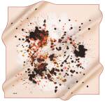 Renkli 90X90 İpek Krep Saten 