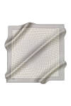 Geometrik Desenli 90X90 İpek Krep Saten 