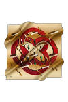 Logo Desenli 90X90 İpek Krep Saten 