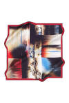 Renkli 90X90 İpek Krep Saten - 1
