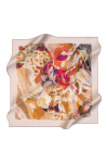Renkli 90X90 İpek Krep Saten 