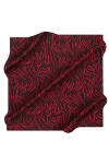 Geometrik Desenli 90X90 İpek Tivil 