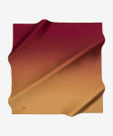 Sarı 90X90 İpek Twill Eşarp 