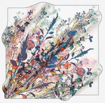 90X90 İpek Tivil - İpek Tivil Eşarp