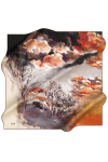 Renkli 90X90 İpek Tivil - 1