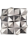 Renkli 90X90 İpek Tivil 