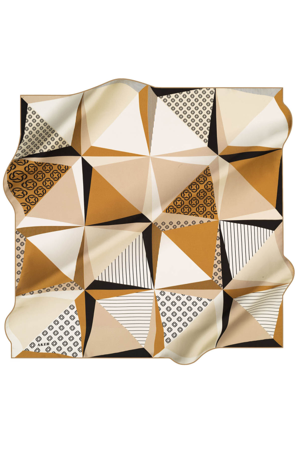 Renkli 90X90 İpek Tivil - 1