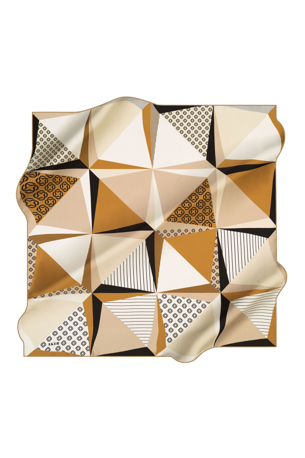 Renkli 90X90 İpek Tivil - 2