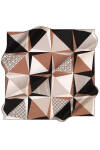 Renkli 90X90 İpek Tivil 