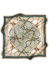 Yeşil 90X90 İpek Tivil 