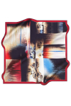 Renkli 90X90 İpek Tivil 