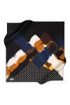 Fırça Desenli 90X90 Pierre Cardin Krep Saten Eşarp 