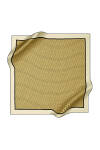 Renkli 90X90 Pierre Cardin Krep Saten Eşarp 
