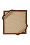 Renkli 90X90 Pierre Cardin Krep Saten Eşarp 