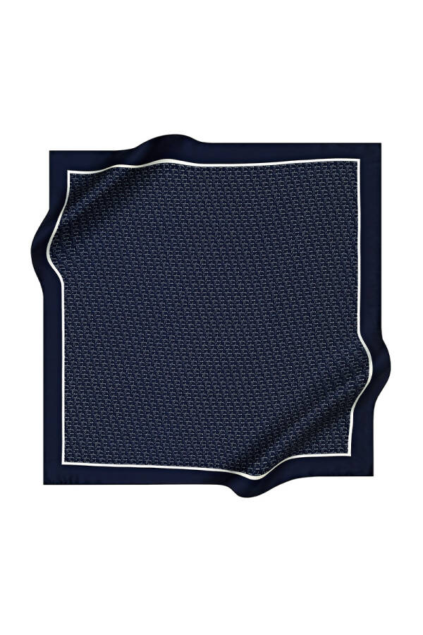 Renkli 90X90 Pierre Cardin Krep Saten Eşarp - 1