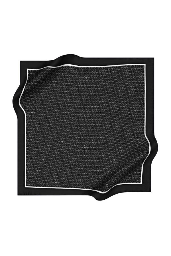 Renkli 90X90 Pierre Cardin Krep Saten Eşarp - 1