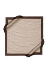 Geometrik Desenli 90X90 Pierre Cardin Krep Saten Eşarp 