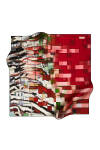 Renkli 90X90 Pierre Cardin Krep Saten Eşarp 