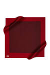 Renkli 90X90 Pierre Cardin Krep Saten Eşarp 