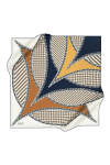Renkli 90X90 Pierre Cardin Polyester Tivil Eşarp 