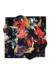 Renkli 90X90 Pierre Cardin Polyester Tivil Eşarp 